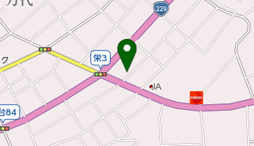 ベーカリーサンライズの地図画像