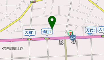 しがうら美容室の地図画像