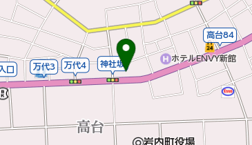 かねた薬局名店街店の地図画像