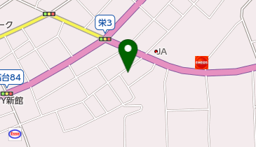 小形理容室の地図画像