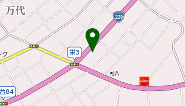 久保田理容所の地図画像