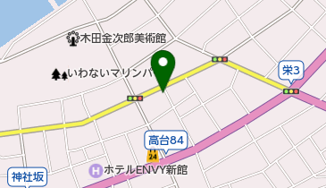 小中理髪店の地図画像