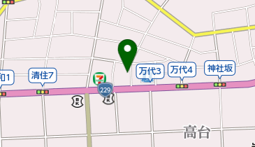 百席の地図画像