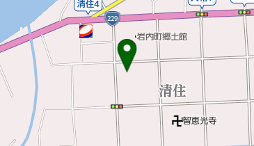 岩内町老人福祉センターの地図画像