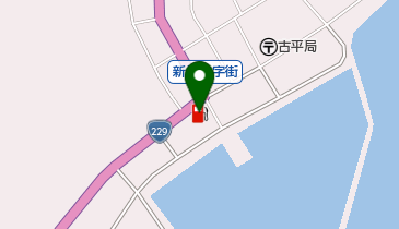 杉商株式会社岩井古平給油所の地図画像