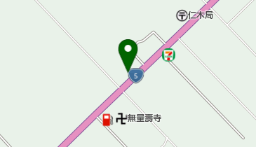 みち美容室の地図画像