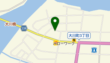 ライフショップひきめの地図画像