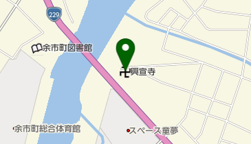 興宣寺の地図画像