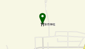 余市神社の地図画像