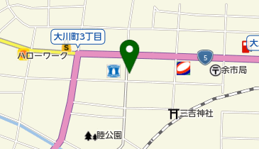 藤合子美容室の地図画像