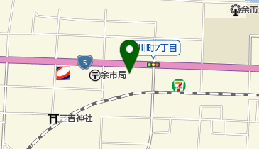 明治安田生命余市出張所の地図画像