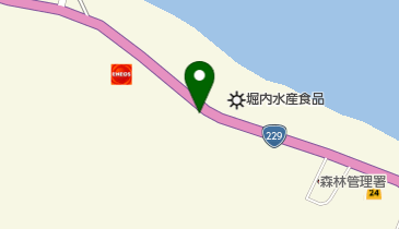 余市町役場 史跡旧余市福原漁場の地図画像