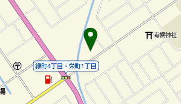 北海土地改良区南幌事業所の地図画像