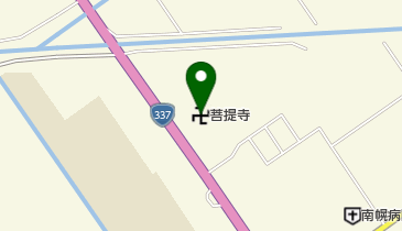 菩提寺の地図画像