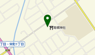 南幌神社の地図画像
