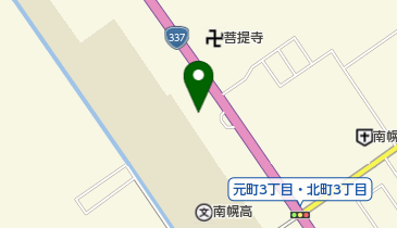 南幌ソーイング株式会社の地図画像