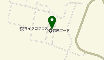 共栄フード株式会社北海道工場の地図画像