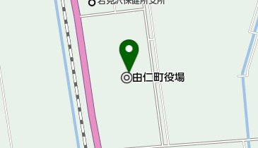 北海道銀行栗山支店由仁町役場派出所の地図画像