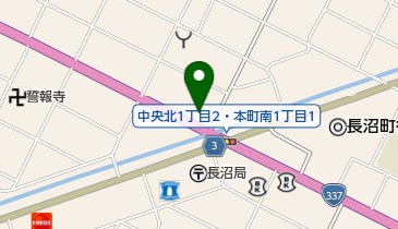 キング理容院の地図画像