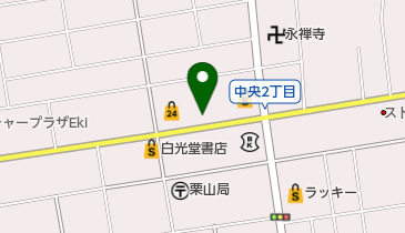 空知ドライクリーニングの地図画像