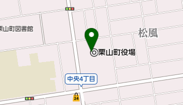 財団法人栗山町農業振興公社の地図画像