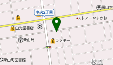 高田自転車店の地図画像