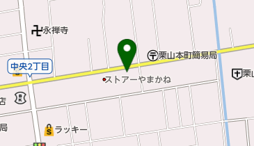 寝装寝具のくどうの地図画像