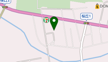 栗山天満宮の地図画像