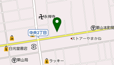 有限会社佐野生花店の地図画像