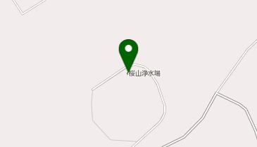 栗山町役場 桜山浄水場の地図画像