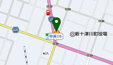 株式会社松葉昭和シェル石油新十津川給油所の地図画像