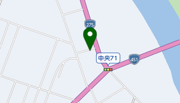 ポプラ理容院の地図画像