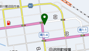 飯田商店の地図画像