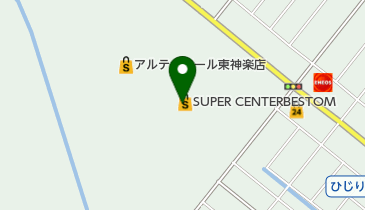 クリエイト・ビバの地図画像