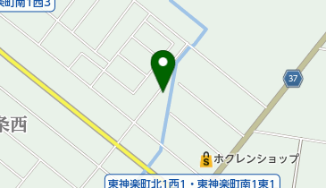 上川管内電算センターの地図画像