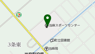当麻スポーツセンターの地図画像