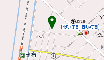 比布町農協 青果物集荷所の地図画像