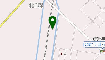 比布町農協 農機具研修センターの地図画像