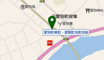 愛別歯科医院の地図画像