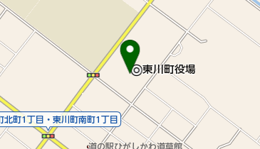 東川町森林組合の地図画像