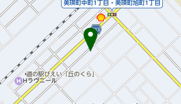 美瑛自動車工業株式会社の地図画像