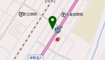 彩香の里なかふらのの地図画像