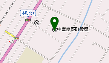 中富良野町商工会の地図画像