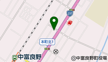 株式会社北菱中富良野支店の地図画像