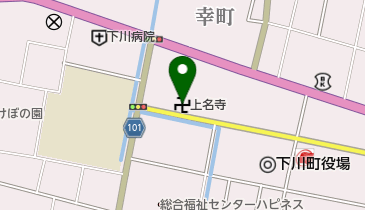 上名寺の地図画像