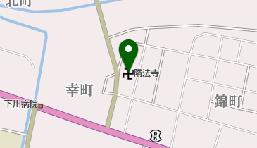 随法寺の地図画像