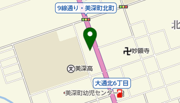 株式会社北海道クボタ旭川支社美深営業所の地図画像