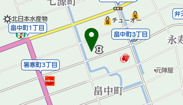 窪田金物店の地図画像