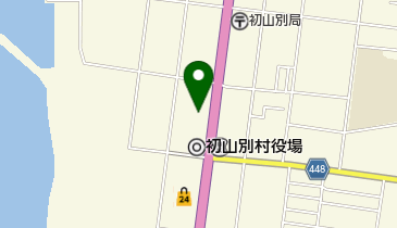 初山別村商工会の地図画像