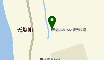 天塩高校 職員室の地図画像